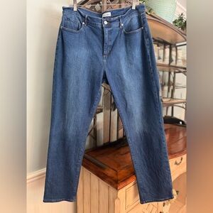 LOFT Women’s Denim Jeans Straight Leg with Stretch Size 12 or 31